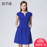 EITIE爱特爱旗舰店女装2015夏装欧洲站新款时尚显瘦修身连衣裙女