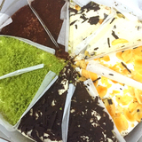 组合蛋糕5种口味 夹心生日蛋糕 8寸包邮广东
