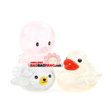 婴儿玩具 专柜正品 日本皇室戏水玩具 洗澡玩具 软胶动物组（3PCS