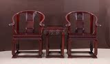 红木家具东阳木雕非洲酸枝木皇宫椅圈椅实木座椅中式仿古客厅F315