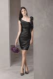 美国专柜 VERA WANG王薇薇 黑色显瘦小礼服 正品现货 租赁出售