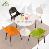 简约现代个性创意椅子咖啡厅餐椅奶茶店圆桌椅接待洽谈桌椅组合