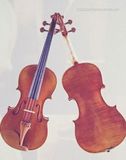 乙级油漆小提琴乙级高档花纹色木乌木圆弓方盒成人女士9-15岁用琴