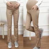 孕妇装春装2到3至4 5 6 7 8 9 10个月春款铅笔裤 衣服托腹 长裤子