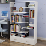 创意宜家置物架学生书柜书架落地简易简约现代客厅办公室儿童特价