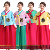 新款影楼传统新娘韩服少数民族服装朝鲜礼服饰大长今表演舞台演出