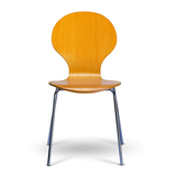 特价 QM103N 设计师椅家具创意现代时尚简约靠背实木个性休闲餐椅