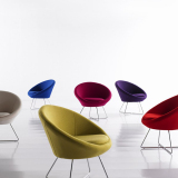 特价时尚北欧简约设计师现代宜家风小户型布艺单人休闲椅沙发椅子