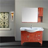 橡木浴室柜 卫浴柜 洗脸盆洗手盆组合0.6-1.2米落地柜 GN028特价