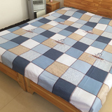 棉质床单单件斜纹印花学生单人双人1.5米1.8米2.0床单可定做