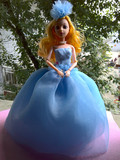 芭比娃娃彩色礼服梦幻公主玩偶女童玩具闺蜜生日礼物12关节体包邮