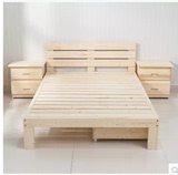 包邮全实木床儿童床 榻榻米床 单人床 双人床 简约床架1.5米1.8
