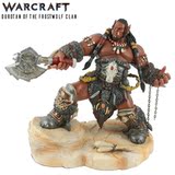 电影魔兽主角杜隆坦手办Warcraft魔兽游戏影视周边送礼摆件人偶