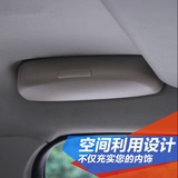 车载眼镜盒汽车眼睛架阅读灯物盒车内用品通用多功能遮阳板眼镜夹