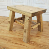 香樟木全榫卯小凳子手工大小板凳  实木老式工艺环保整板凳面矮凳