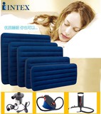 原装正品INTEX-68950豪华单人条纹植绒充气床垫 气垫床193*76*22