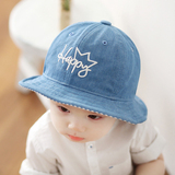 婴儿帽子6-12个月男女宝宝遮阳帽夏0-1-2岁儿童太阳帽子防晒包邮