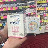 澳洲直邮Elevit爱乐维 女士备孕妇营养片叶酸/孕期维生素 100片