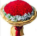 衡水市99朵红玫瑰鲜花速递蛋糕配送店送花束批发情人节生日求婚