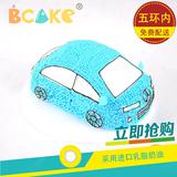 北京生日蛋糕/BCAKE/立体蓝色奔驰小汽车蛋糕/儿童卡通生日礼物