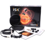 ISK sem5 监听耳机入耳式耳塞式有线 重低音头戴式 音乐耳机