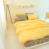 韩版家纺全棉四件套 床上用品 韩式纯棉学生单人床三件套被套床单