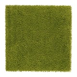 翰蓬 长绒地毯 绿色 80*80cm 客厅卧室餐厅门厅门垫 宜家代购IKEA