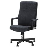 IKEA宜家代购 马克姆 转椅 织物 黑色 电脑椅职员椅办公椅文员椅
