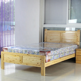 成都月光族家具-环保实木床 柏木床--1.2米全柏木床特价