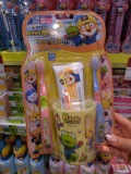 韩国正品儿童洗漱用品PORORO宝露露牙具礼盒牙膏牙刷杯子套盒