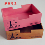 特价zakka桌面化妆品收纳盒木质首饰盒复古储物盒实木盒定做木盒