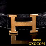 新款皮带GXG COM正版真品头层牛皮腰带名牌专柜正品男士迪赛裤带