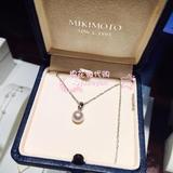 [预定]日本直邮MIKIMOTO/御木本专柜代购18k白金AKOYA海珠项链