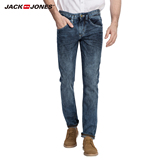 Jack Jones杰克琼斯纯棉修身直筒牛仔裤O|215132057