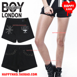 韩国直邮代购正品英国潮牌BOY LONDON 16夏 女装柳钉短裤 DP03