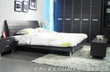 时新家具 厂家直销 板式双人床 时尚现代简约卧室家具床 可定制
