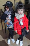 2016秋米果正品春装 童装韩版男童女童米奇休闲假两件休闲套装