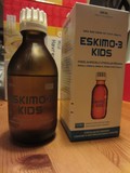 瑞典儿童鱼油Eskimo-3 Kids200ml1岁起补DHA/VD现货包邮