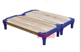 儿童木板床幼儿园专用床双人统铺床密度板少儿午睡床*品质保证