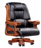 厂家直销 豪华气动舒适 牛皮大班椅 老板椅 办公椅 总裁椅 C-2#