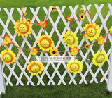 卡贝特幼儿园装饰环境创意向日葵吊饰走廊过道墙壁太阳花挂饰