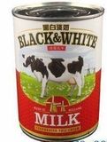 黑白淡奶 荷兰乳牛进口 整箱港式奶茶 无糖炼乳 全脂淡奶 黑白奶