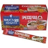 T韩国进口 麦斯威尔咖啡 速溶三合一速溶咖啡 红盒装20条240g
