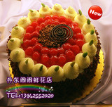 新款【黑森林】丹东本地订好利来生日蛋糕/巧克力水果蛋糕/实物拍
