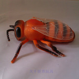 大号蜜蜂昆虫动物仿真模型塑料玩偶儿童玩具 逼真装饰摆设