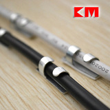 日式KM正品 防锈处理线缆固定器电线走线夹粘贴式网线理线器