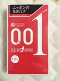 【现货】日本 原装 正品冈本0.01mm超薄 避孕套/安全套 3只装/1盒