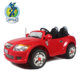 贝瑞佳B-15儿童电动车双驱带遥控四轮电动车双人座仿真宝宝玩具车