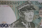 波蘭1988年50兹罗提 外国纸币 硬币二戰蘇聯將 軍衛國戰爭俄羅斯