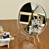 边镜婚庆美容镜旋转镜子台式化妆镜公主镜双面镜放大镜子梳妆镜